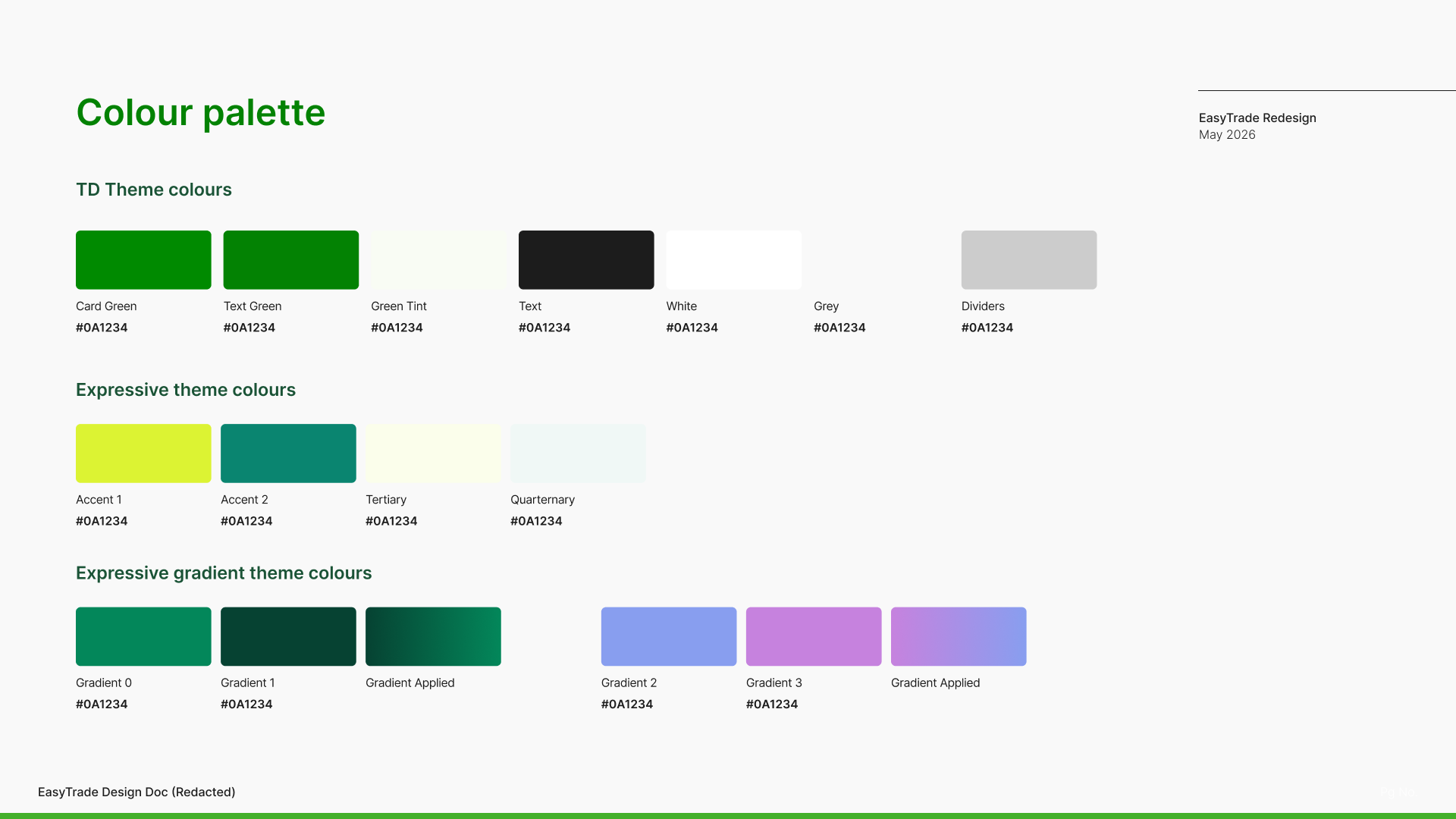 Colours